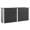 vidaXL Plantenbak verhoogd 200x50x91 cm HKC grijs
