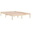 vidaXL Bedframe massief hout 200x200 cm
