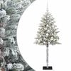 vidaXL Kunstkerstboom met Ballen 120 cm 150 LED's Warmwit