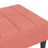 vidaXL Voetenbank 78x56x32 cm fluweel roze