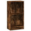vidaXL Boekenkast 40x24x76 cm bewerkt hout gerookt eikenkleurig