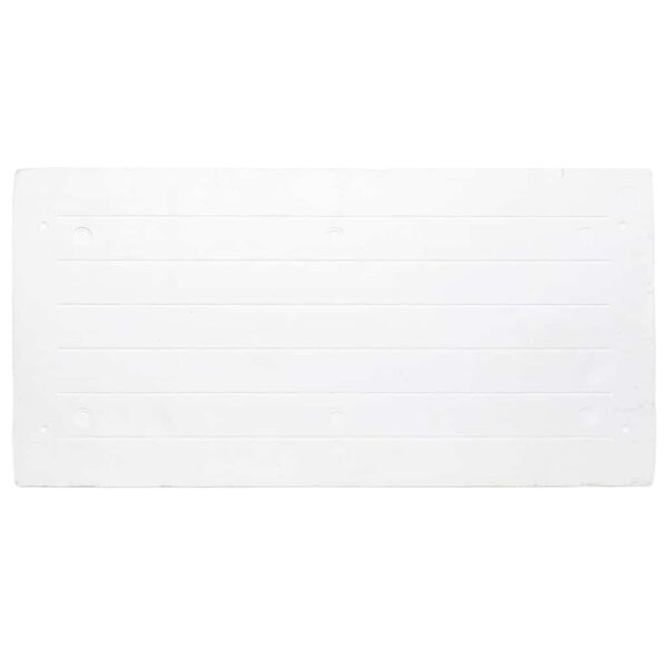 vidaXL Wandpanelen 10 st 3D 100x50 cm EPS lichtgrijs