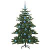 vidaXL Kunstmatige Inklapbare Kerstboom Groen 150 cm PVC en staal