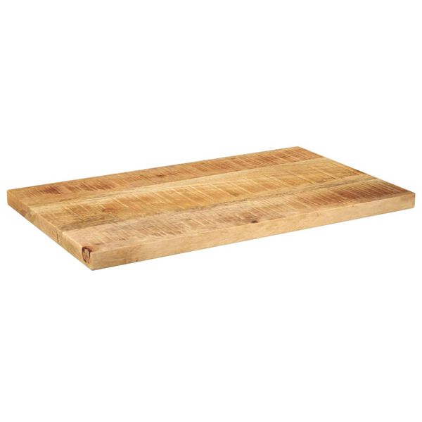 vidaXL Tafelblad rechthoekig 50x20x2,5 cm massief ruw mangohout