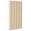 vidaXL Muurdisplaykast Muurmontage Beige 50 x 4,5 x 96 cm Bewerkt hout