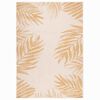 vidaXL Buitenkleed met bladpatroon platgeweven 160x230 cm