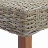 vidaXL Bank Beige 160 x 35 x 45 cm Massief mangohout