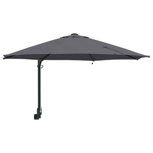 vidaXL Tuinparasol Antraciet en Zwart 248 x 248 x 148 cm