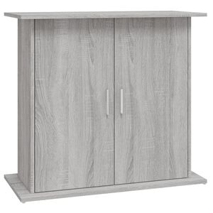 vidaXL Aquariumstandaard 81x36x73 cm bewerkt hout grijs sonoma eiken