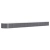 vidaXL Plantenbak 512x80x36 cm gegalvaniseerd staal antracietkleurig