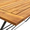 vidaXL Tuintafel inklapbaar 120x70x74 cm massief acaciahout