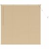 vidaXL Venetiaanse jaloezie Lichtbruin met Patroon 150 x 140 cm 25 mm