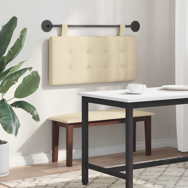 vidaXL Hangend Hoofdeinde Wandgemonteerd Stof