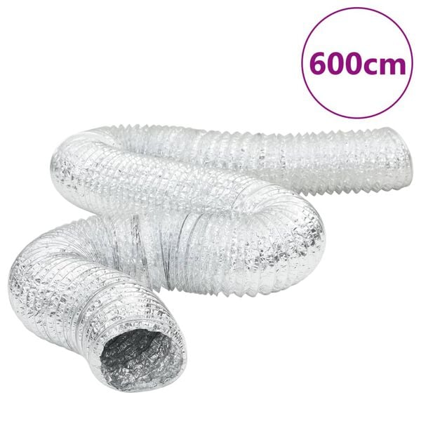 vidaXL Ventilatieslang Ø15 cm 6 m aluminium