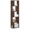 vidaXL Boekenkast 5-laags 45x23,5x162,5 cm hout bruin eikenkleurig