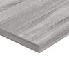vidaXL Wandschappen 4 st 40x30x1,5 cm bewerkt hout grijs sonoma eiken