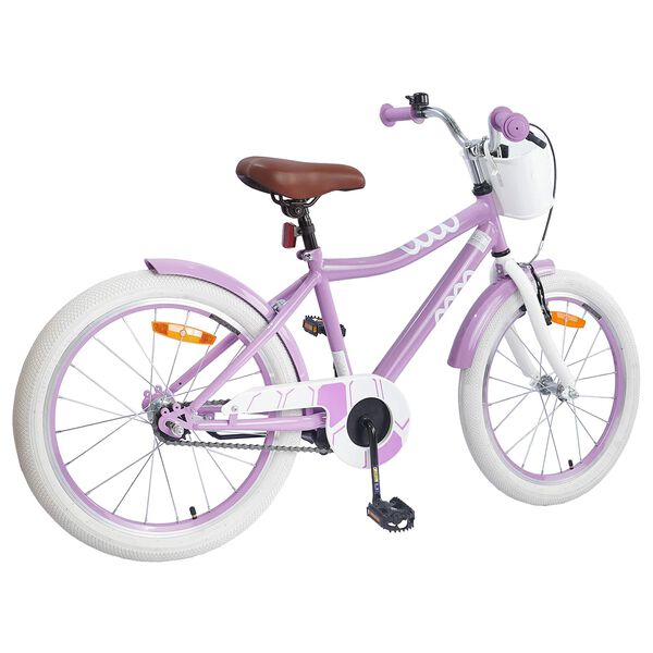 vidaXL Kinderfiets 20 Inch voor 6-11 jaar oud Paars