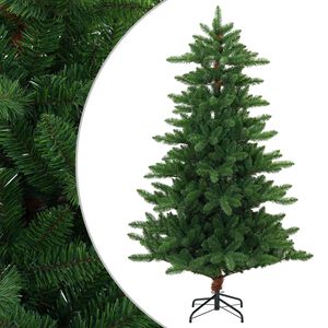 vidaXL Kunstkerstboom 120 cm PVC en Metaal Groen