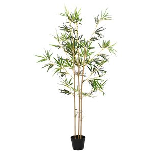vidaXL Nepp Bambo Boom Groen 55 x 16 x 150 cm Stof en Bamboe