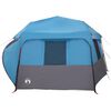 vidaXL Directe Tent met opslag ALTA Blauw 458 x 458 x 230 cm Staal