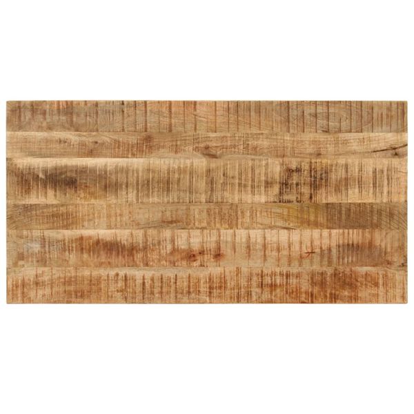 vidaXL Eettafel 110x55x76 cm massief mangohout