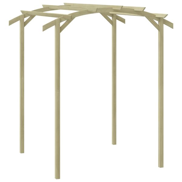 vidaXL Pergola 180x197x210 cm ge&iuml;mpregneerd grenenhout