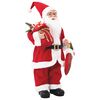 vidaXL Kerstman figuur Rood 46 cm Polyester