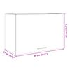 vidaXL Hangkast Lyon 60x31x40 cm bewerkt hout sonoma eikenkleurig
