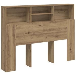 vidaXL Hoofdbordkast Artisan Eiken 140x19x103,5 cm
