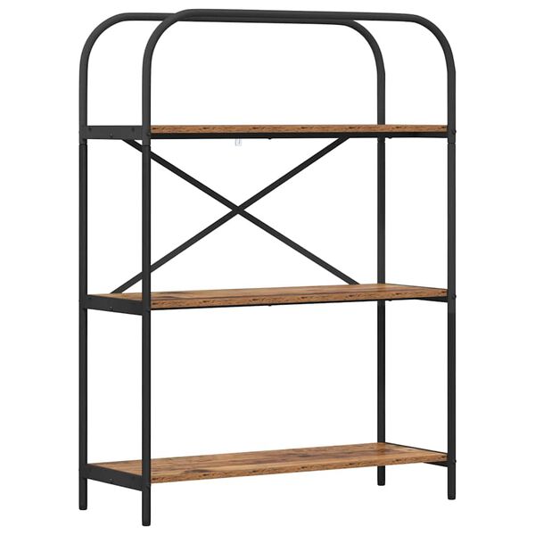 vidaXL Boekenkast Oudhout 80 x 30 x 109 cm Bewerkt hout