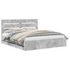 vidaXL Bedframe met lade Beton Grijs 180 x 200 cm Ingenieurshout