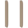 vidaXL Hoofdbord oor Bruin 80 x 16 x 4 cm PVC