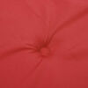 vidaXL Tuinstoelkussens 6 st 40x40x4 cm oxford stof rood