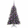vidaXL Kunstkerstboom Groen 68 x 68 x 120 cm PVC en Plastic en Staal