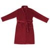 vidaXL Badjas zonder Kap Bordeaux Rood s Flanel