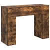 vidaXL Salontafel Gerookt eiken 102 x 35 x 75 cm Bewerkt hout