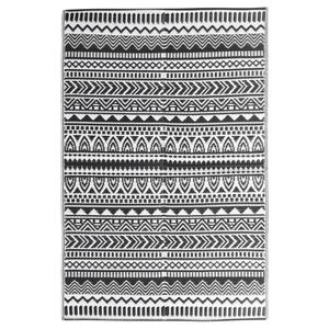 vidaXL Buitenkleed ARAKIL 160x230 cm polypropeen zwart
