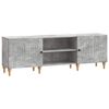 vidaXL TV-kast Betongrijs 150 x 31 x 50 cm Bewerkt hout