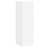 vidaXL Tv-meubelset Wandgemonteerd 4 pcs Wit Bewerkt hout