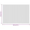 vidaXL Vloerkleed rechthoekig 70x100 cm bamboe bruin