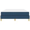 vidaXL Boxspringbed met matras Blauw 140 x 190 cm Stof