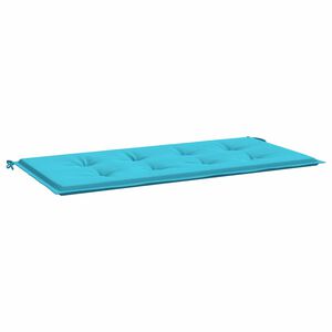 vidaXL Stoel Pad Oxford Stof Turquoise 100 x 50 x 3 cm