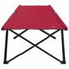 vidaXL Opvouwbaar Camping Bed 2 pcs Rood 206 x 76 x 74 cm