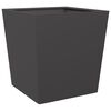vidaXL Plantenbak 50x50x50 cm staal zwart