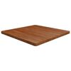 vidaXL Tafelblad vierkant 90x90x4cm behandeld eiken donkerbruin