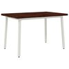 vidaXL Live Edge Eettafel 90 x 55 x 75 cm Massief Acaciahout
