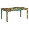 vidaXL Eettafel 180x90x76 cm massief hergebruikt hout