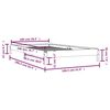 vidaXL Bed stapelbaar 100x200 cm massief grenenhout wit