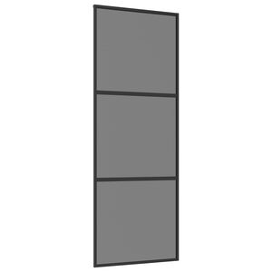 vidaXL Schuifdeur 76 x 205 cm Gelaagd Glas en Aluminium