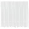 vidaXL Kantgordijn Wit 260 x 500 cm Polyester